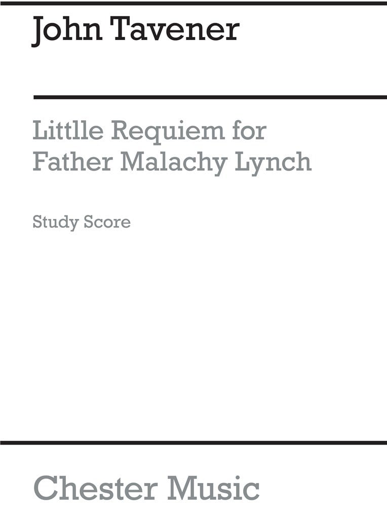Little Requiem For Father Malachy Lynch